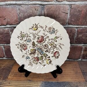 Staffordshire Bouquet Johnson Brothers Stoke On Trent Dinner Plate England